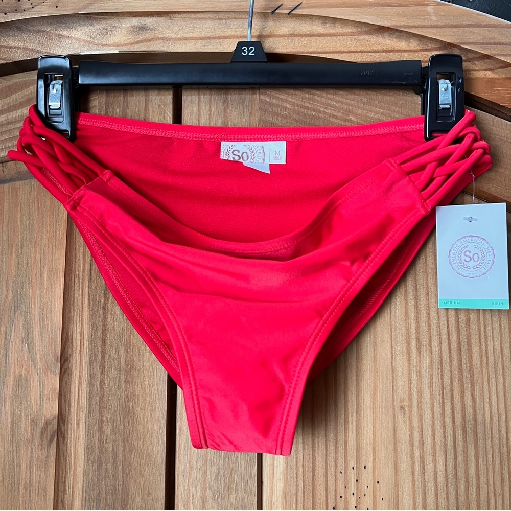 Red Bikini Bottoms